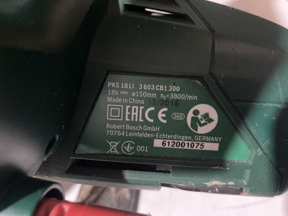Fierastrau circular bosch PKS 18-Li doar Corp