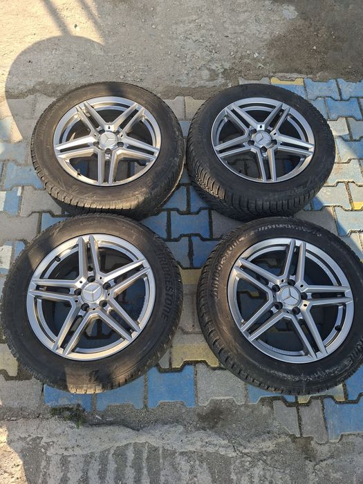 Продавам джанти със зимни гуми 17ки за мерцедес