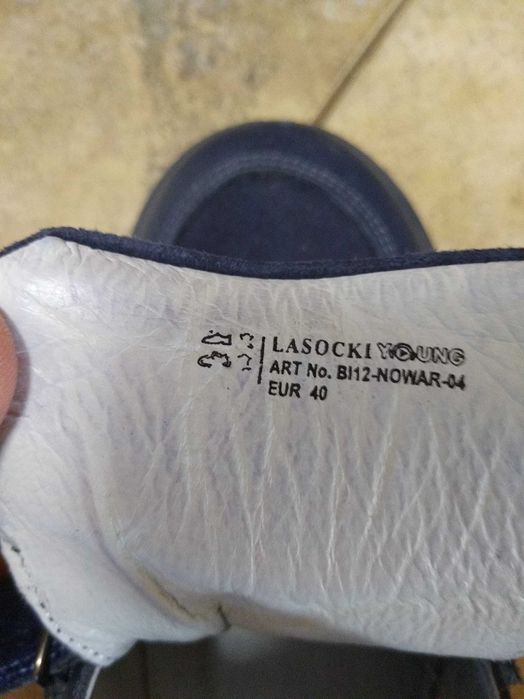 Pantofi piele natural Lasocki marimea 40 barbati