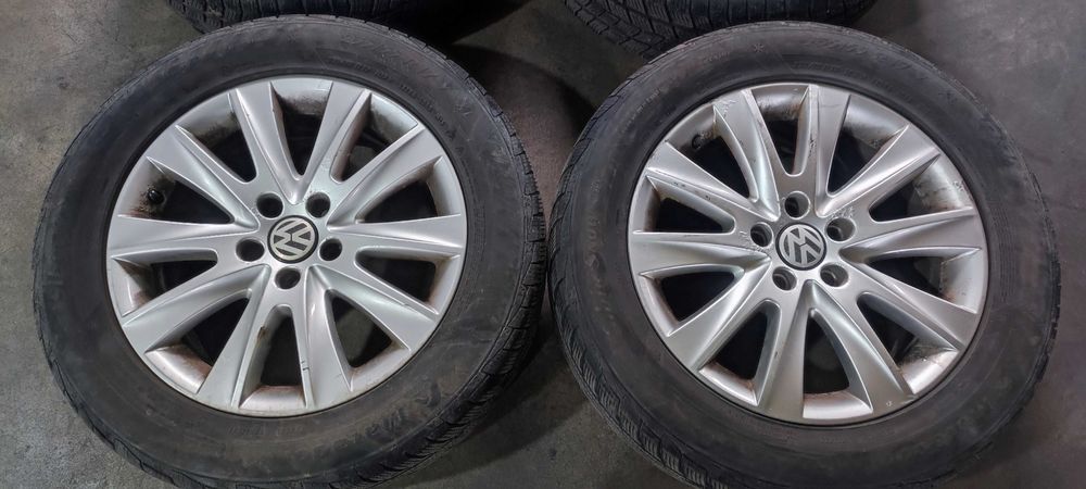 Set jante aliaj pe 17 volkswagen vw tiguan 2.0 an 2009