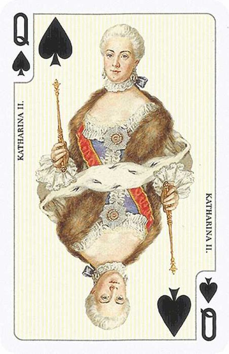 Коллекционные игральные карты Рококо - Rococo, размер 7х12см