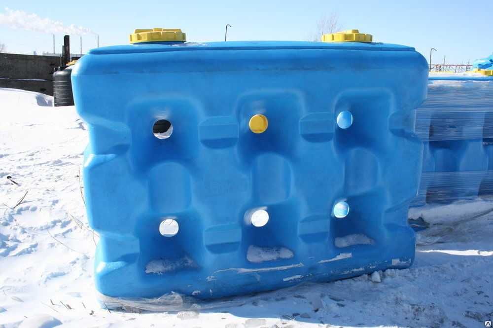 Емкость бак бочка 3000 литров прямоугольная с завода, гарантия