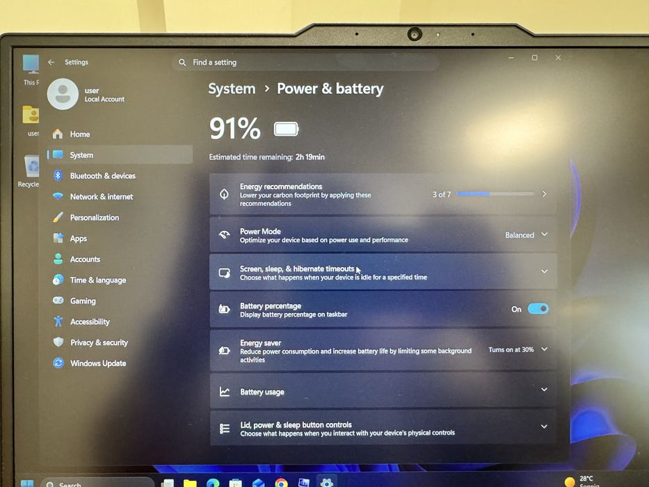 Lenovo LOQ 15IRX9 cu procesor
Intel Core i7-13650HX pana la 4.9GHz, 15.6"
Full HD, IPS, 144Hz, 24GB DDR5, 512GB SSD,
NVIDIA GeForce RTX 3050 6GB GDDR6