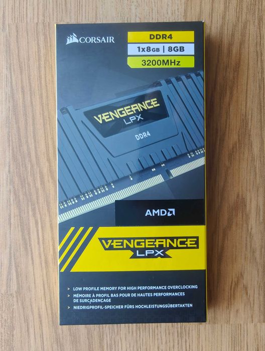 Memorie RAM Corsair Vengeance LPX Black 8GB DDR4 3200MHz CL16
