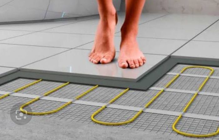 Электрический тёплий пол (проводной)