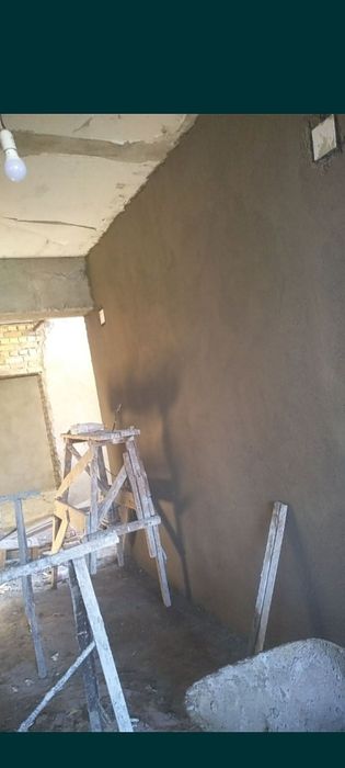 Штукатурка под маяк Стяжка