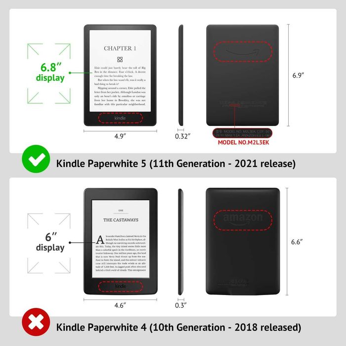 Чехол для читалки kindle 11 generation bigbro