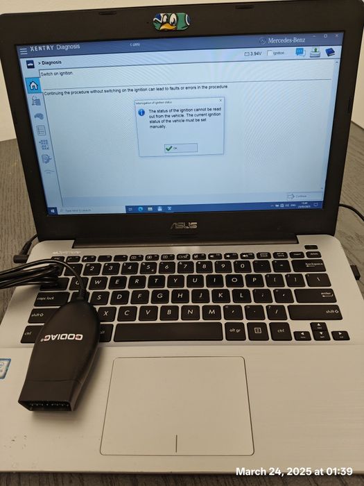 Program diagnoza auto Xentry dedicat Mercedes Benz Smart