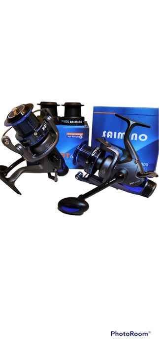 Set 3 Mulinete Saimino KDT 6000 9+1rulmenti cu Baitrunner