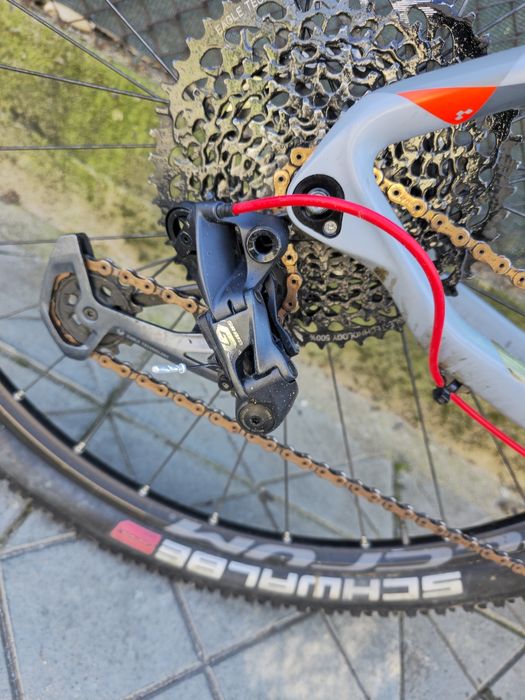 Карбонов 29цола цола Cube Reaction Eagle  1x12 Sram GX проходни оси,