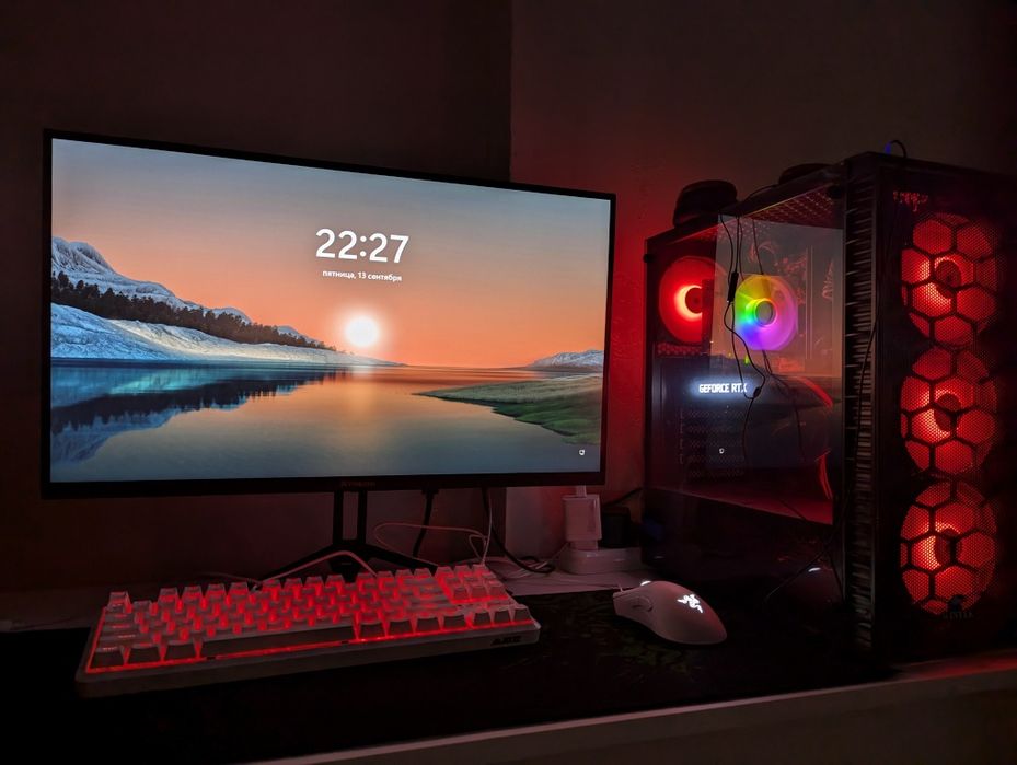 Игравой компьютер, весь комплект