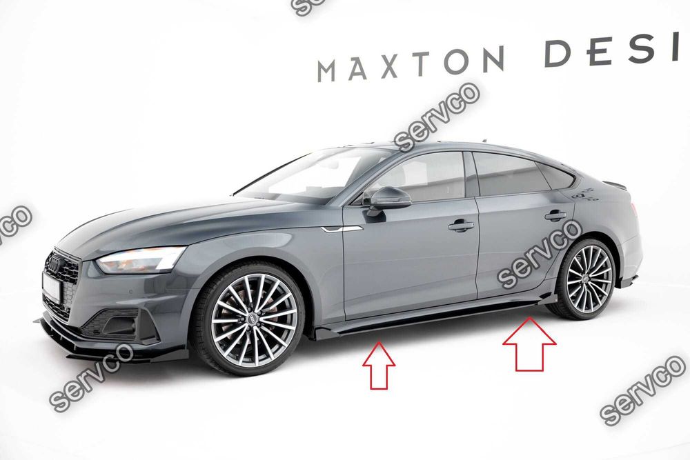 Praguri si flapsuri Audi A5 Sportback F5 Facelift 2019-2024 v3 - Maxton Design