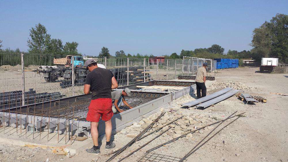 Cantar auto pod bascula 40t-60t-80t si 14-15-16 sau 18m Metal-Beton