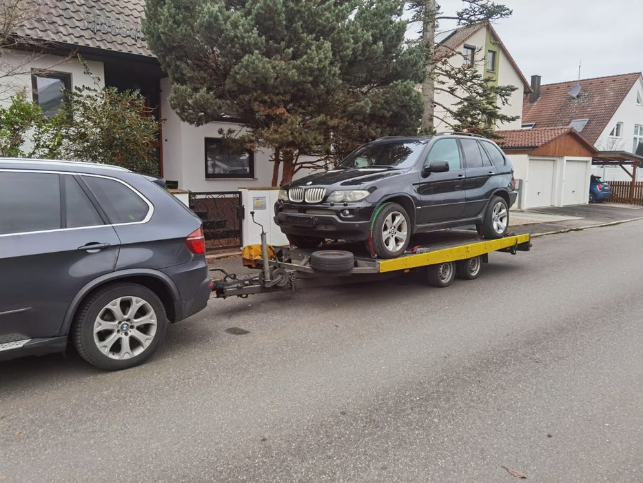 BMW E53 рестайлинг в разбор.