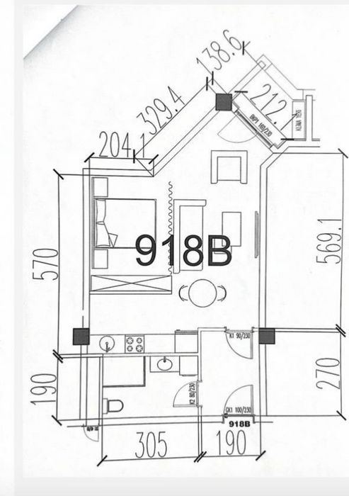 Квартира в Акай сити