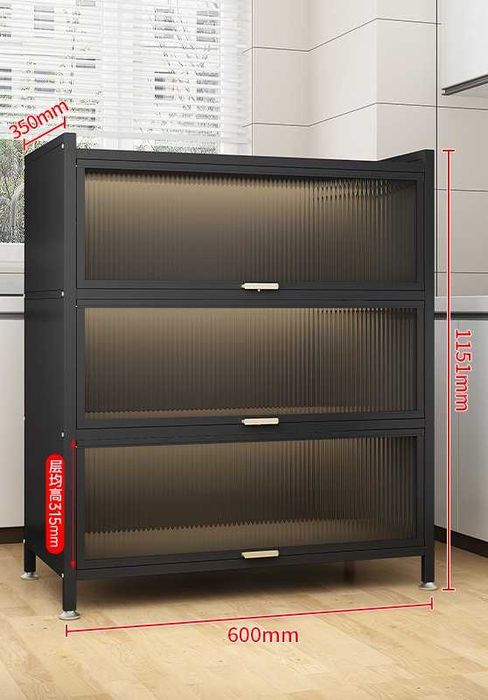 Кухонная мебель из стали/Oshxona idishlari uchun shkaf