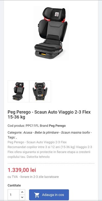 Peg Perego Viaggio 2-3 Flex