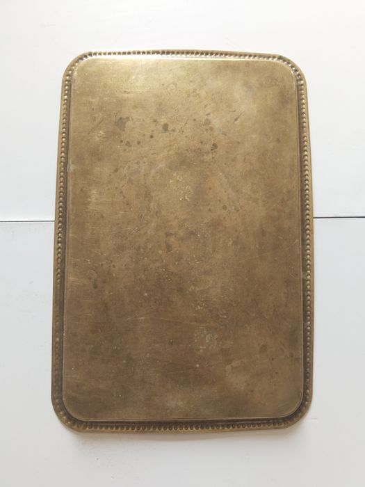 Поднос латунный ссср