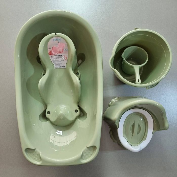 Набор для купания детская ванночка из 5 предметов