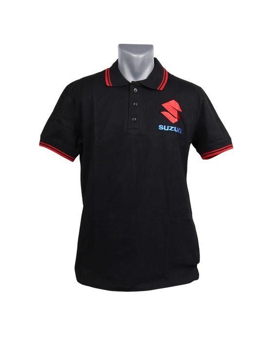 Къстъм Тениска с Яка Поло Yamaha Kawasaki KTM Suzuki Honda Ducati