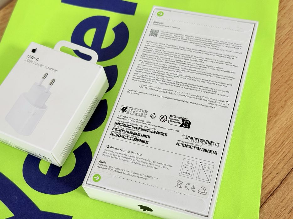 iPhone 16 запечатан гаранция Yettel!!!