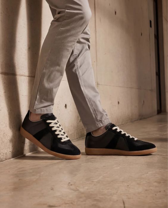 Кожени сникърси (черни)