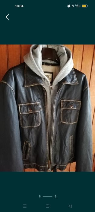 Geacă piele bărbați Rebel xl