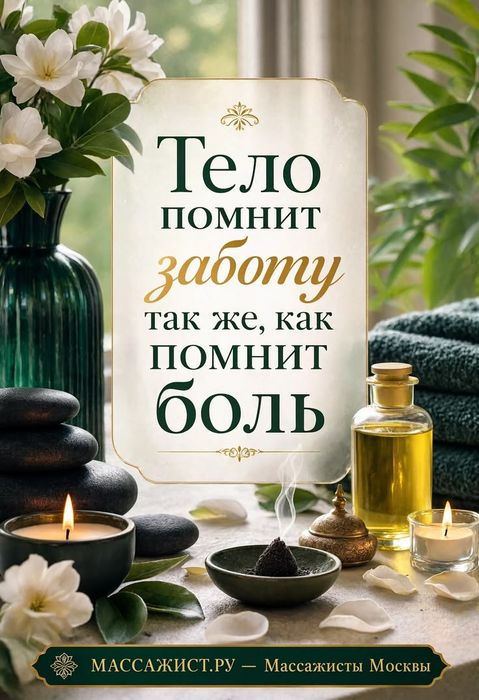 Массаж пилинг, парение на выез