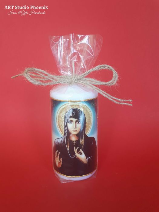 Декорирани свещи - ръчна изработка!