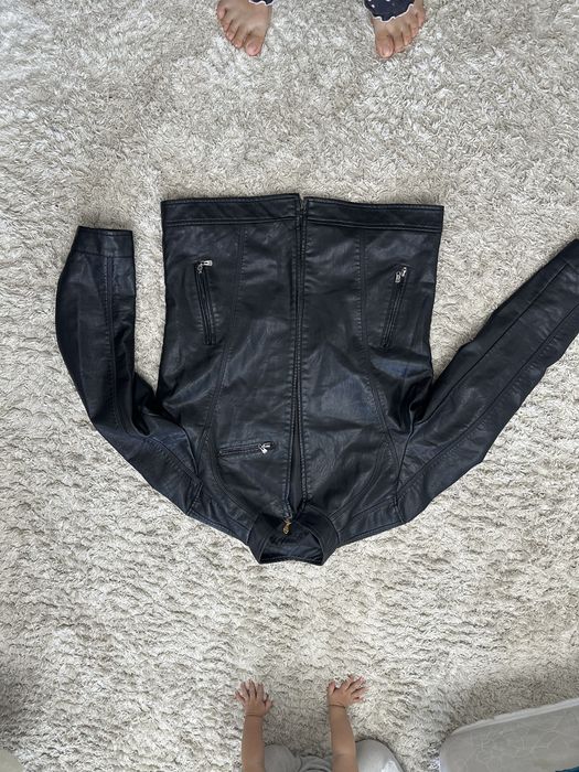 Кожанная куртка новая