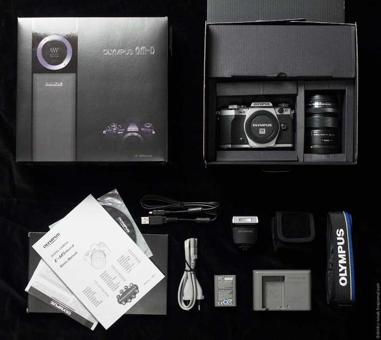 Новый Olympus OM-D E-M5 MARK II 12-50/3,5-6,3 M.zuiko ED EZ Black