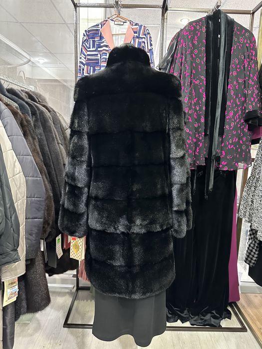 Рапродажа! Норковая шуба !42размер.