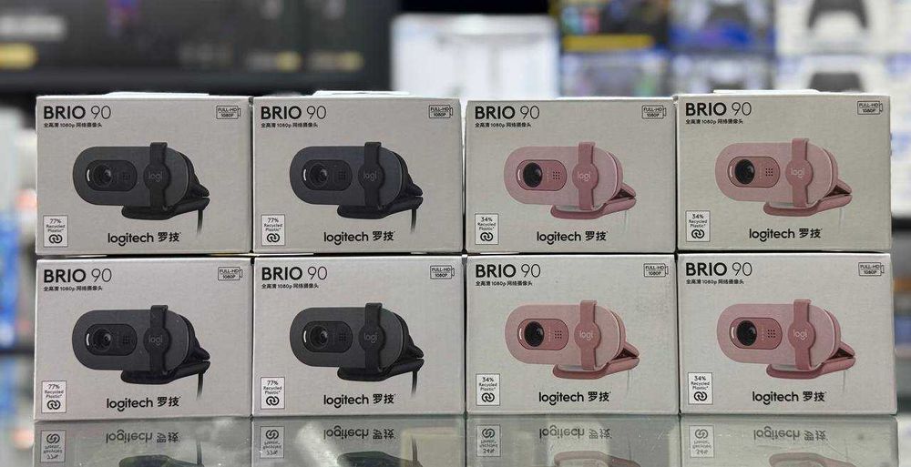 Web Camera Logitech Brio 90 FullHD 1080p. Ест доставка
