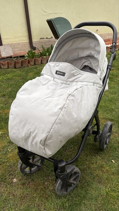 Комбинирана бебешка и детска количка 2 в 1 Tutis - Uno 3+, 142 Risso