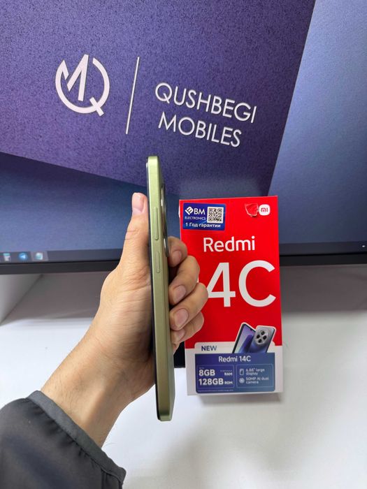 Redmi 14C 8/128GB karobka dok bor