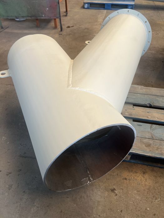 tevi din HARDOX 400/450/500, executie tubulaturi si jgheaburi la tema