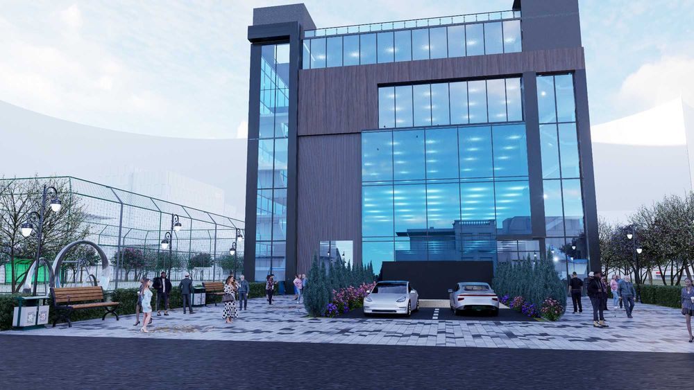 3D визуализация экстерьеров для проектных и архитектурных фирм