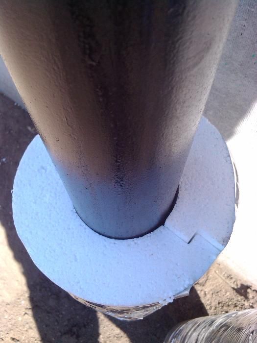 Теплоизоляция для труб ( пенопласт )