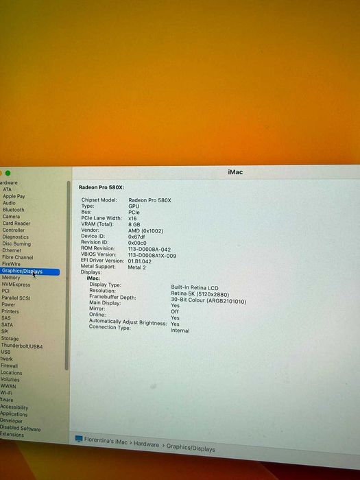iMac 27" QC Retina 5K - Mar2019