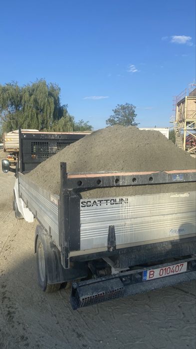 Nisip direct din balastiera 0-4mm