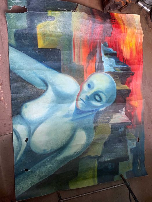 стара   картина,