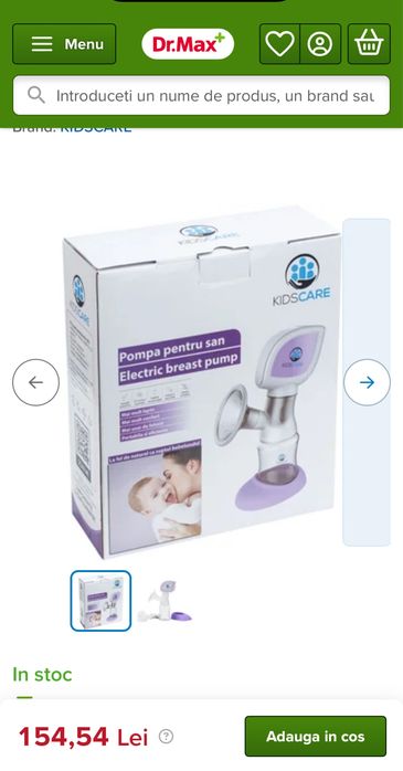 Pompa electrica de san potrabila KidsCare