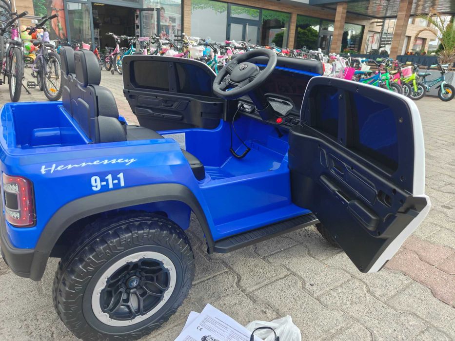 RAM Акумулаторен джип Mammoth POLICE