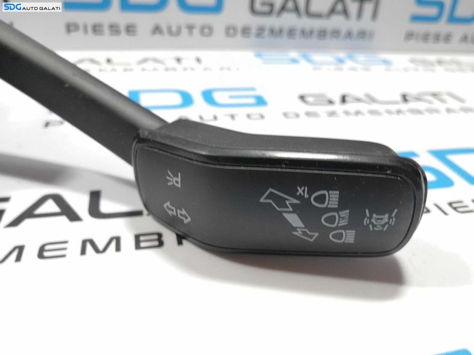 Maneta Semnalizare Faza Lunga Scurta Volkswagen Passat B8 2015 - 2023 Cod 5Q0953521R 5Q0953502AJ