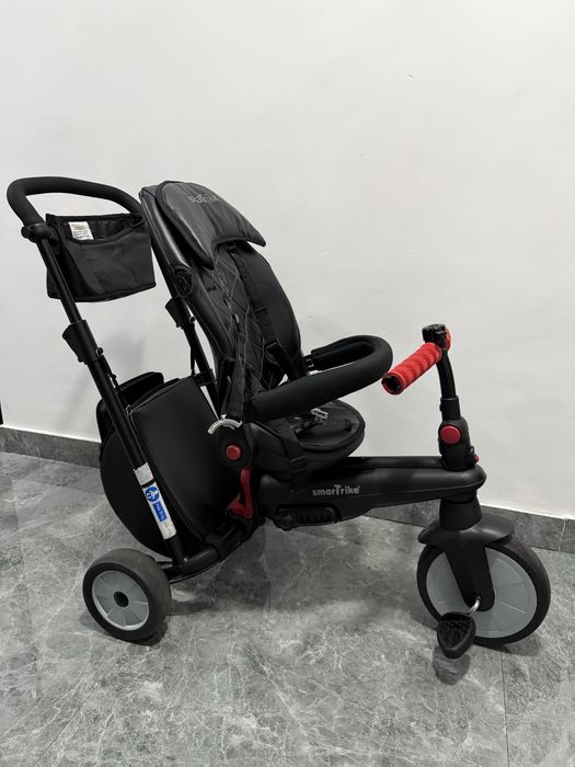 Tricicleta Smart Trike 7 in 1 Urban Black