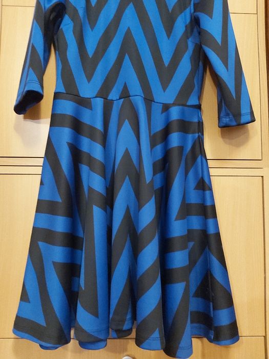 Ежедневна/официална синя рокля