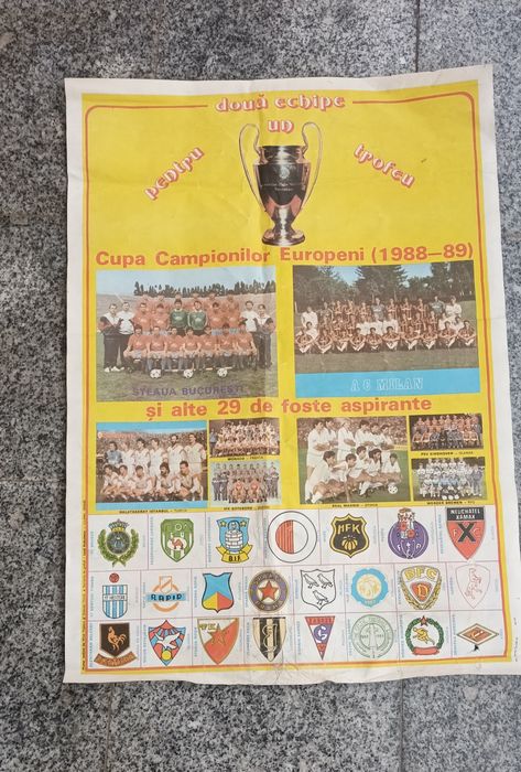 Poster, Afiș, Steaua București