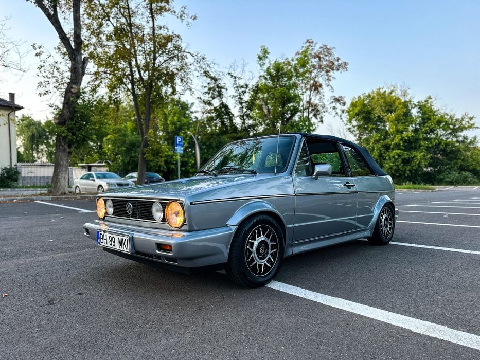 Volkswagen Golf 1 Cabriolet – Atestat Vehicul Istoric