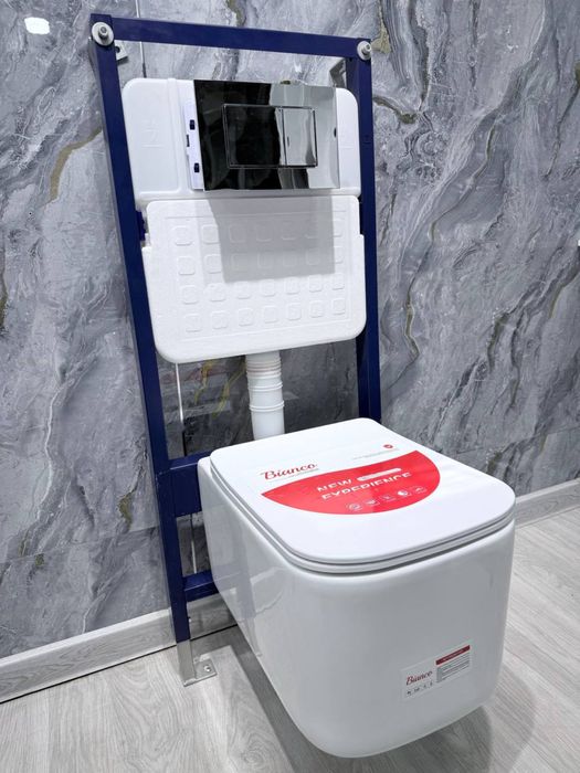 Унитаз подвесной инсталляция osma unitaz