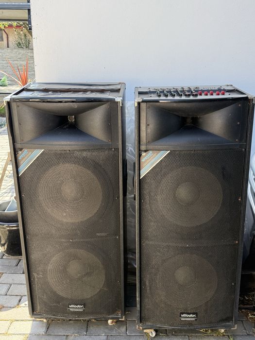 Sistem Audio Profesional VALLIODOR 2025 – 560W, 4 Difuzoare 15”
